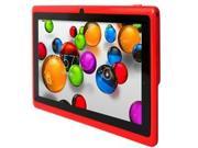 High quality Allwinner A23 Android tablet Yuntab Q88 with dual camera 512M 4G Fashion RED Android 4.4
