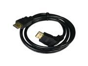 STEREN 517 806BK HDMI R High Speed Swivel Cable with Ethernet 6ft