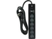 Ge 14091 6 outlet Surge Protector black 6 ft Cord