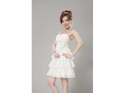 Women s Sweetheart short chiffon bridesmaid dresses Lilac Free Size