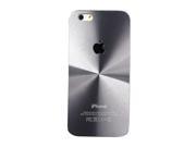 CD Pattern Brushed Plastic iPhone5s Protection Cover Silver