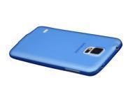 Iphone 5S Super Thin Silicone Shell Protective Case Cover Blue