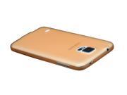 Iphone 5S Super Thin Silicone Shell Protective Case Cover Gold