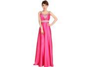 2015 New Fashion Beading Bridal Party Dress Pink XL