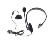 2x Black Headphone Wired Premium Microphone Headset Enjoy Games Sound For XBOX 360