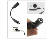 Mini USB Adapter to 3.5mm Mic Microphone Adapter High Quality Cable Cord for Camera Gopro HD Hero3 3