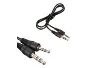 New 2 Pcs Stereo 2.5mm to 3.5mm Plug Male Headphones Headset Car AUX MP3 Jack Socket Cable 60cm