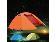 Outdoor Camping Double Layer 2 person Aluminum Rod Tent