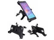 Black 360° Rotating Car Air Vent Cradle Fixation Stand Mount Holder For Mobile Smart Cell Phone Samsung Galaxy Note 4 N9100 GPS
