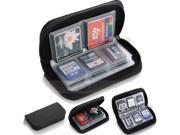 Scheda Memoria Holder Custodia 22 SD SDHC MMC CF Micro SD Memory Cards Storage Carrying Pouch Case cover Holder Wallet