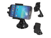 Car Mount Holder Stand For Apple iPhone 5s 5 5th 4S 4 3GS Samsung Galaxy S4 S3 HTC Nokia GPS Black Universal