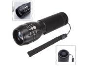 CREE Q5 LED Zoom Flashlight 300LM For Camping Hiking