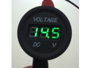 NEW DC 6V 30V LED Panel Voltage Car Motorcycle Digital Monitor Display Voltmeter