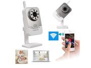 Indoor Home IR Wifi Wireless IP Camera CCTV Network Security P T Night vision 720P With Alarm Smartphone Motion Detection
