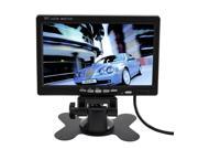 New 7 Inch TFT LCD Color Car Rear View Monitor VGA DVD VCR for Reverse Backup Camera with Remote Control