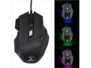 NEW 7 Button 7D LED Optical USB Wired 3200 DPI Gaming Mouse Mice For Laptop PC Pro Gamer T7