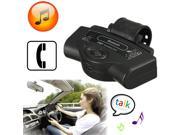 Car Steering Wheel Bluetooth HandsFree Car Kit Speaker MIC For Cellphone Smartphone iphone 6 6Plus 5S