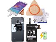 Qi Wireless Charging Charger Pad Receiver Card Kit For Samsung Note 4 IV N9100
