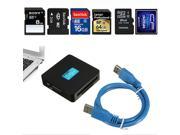 High Speed USB 3.0 Micro SD TF CF XD M2 MS Memory Flash Card Reader Adapter