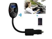 Bluetooth LCD Car Kit FM Transmitter Modulator MP3 MP4 Player Handsfree Stereo SD USB for iphone 6 5S 5C Cellphone