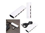 4 Ports Power USB2.0 High Speed Adapter Multi HUB Splitter Up to 480Mbps For PC Laptop