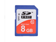 8GB G Class 10 SD3.0 SD Memory Card Blue SD Card For Apple Accessories MP3 MP4 Camera