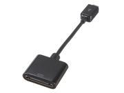 Micro B USB Male To 30 Pin Female Data Charge Adapter Cable For iPhone 4 4S 4th