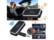 New 3.5mm Bluetooth V 4.1 Car Home Audio Stereo Music Receiver Adapter Transmitter with Handsfree Function Microphone