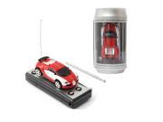 Mini Coke Can Speed RC Radio Remote Control Micro Racing Car Boy Toy Red