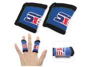2Pcs Finger Sleeve Wrap Support Protector Stretchy Sports Aid Arthritis Sleeves