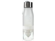 650ml Sports Bike Bicycle Cyclin Health Fruit Infusing Infuser Water Bottle Lemon Juice Make Colorful White