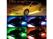 7 Color LED Strip Under glow Underbody System Neon Lights Kit 24 x 2 36 x 2