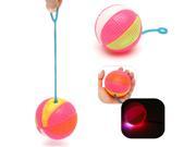 New LED Soft Rubber Stress Reliever Squeeze Ball Hand Wrist Exercise Stress Relief Kids Xmas Toy