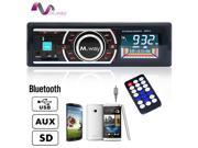M.way Bluetooth Car Audio Stereo In Dash MP3 Player Handsfree FM Radio USB SD AUX Head Unit