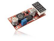 DC Adjustable Buck Step Down Converter LM2596 Voltage Regulator w LED Voltmeter