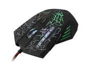 AISIBA LED 6 Button Key 1600DPI USB Wired Optical Game Mouse Gaming Mice For PC Laptop