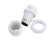 1x New PG9 M16*1.5 Waterproof IP68 Plastic Connector Cable Gland Dia.4mm~8mm