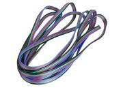 4 PIN RGB Extension Connector Wire Cable Cord For 3528 5050 RGB LED Strip Light 3M