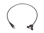 USB B male to USB Type A Female socket panel mount Extension Cable Adapter 50cm