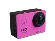 SJ4000 12MP Full HD 720P 1080P WiFi Helmet Sport 30M Underwater Waterproof Mini DV Action Camera Pink