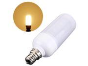 E12 4.5W Warm White 5730 SMD LED Ivory Light Corn Bulb 110V