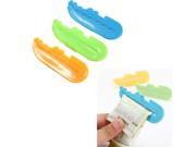3 PCS Colorful Plastic Toothpaste Tube Squeezer Easy Press Dispenser Bathroom