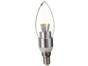 E14 ES SES 4W LED Candelabra Candle Bulb Light Lamp Bulb AC110 240V 6 LEDs 350 370lm