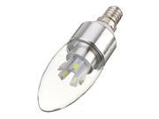 E14 ES SES 8W 5630 SMD LED Dimmable Candelabra Candle Bulb Light Lamp Bulb AC110 240V 10 LEDs 550 570lm