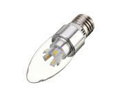 E27 ES SES 8W 5630 SMD LED Dimmable Candelabra Candle Bulb Light Lamp Bulb AC110 240V 10 LEDs 550 570lm