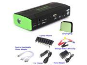 30000mAh USB 5V 2A Output Auto Car Jump Starter and Emergency Power Bank Charger w LED Lights for Laptop Mobile Phone Sony PSP MP3 MP4 PDAs Notebooks Car Ref