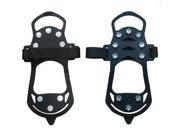 2 Pcs Ice Snow Anti Slip Traction Spikes Grippers Grips Cleats Crampons Shoe Covers