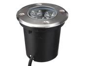 3W Waterproof LED Outdoor In Ground Garden Path Flood Spot Landscape Light Lamp 300 350lm Warm White