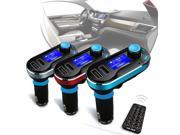 Blue LED Display Kit Car Wireless Radio Audio FM Transmitter MP3 Player USB SD Modulator w Remote For IPod iPhone Samsung iPad Nokia and other mobile Phone