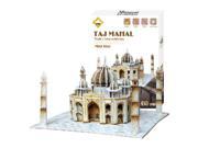 Colourful Carboard Jigsaw Model 3D Puzzle Taj Mahal 39pcs DIY Toy Funny Educational Birthday Gift